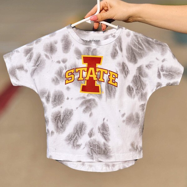 Authentic Brand Toddler I-State Irma Gray and White Short Sleeve T-Shirt